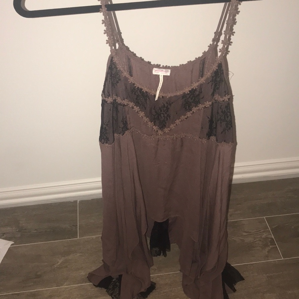 Free people spaghetti strap top